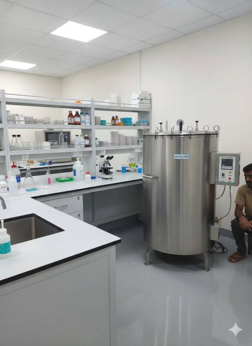 VERTICAL AUTOCLAVE FULLY AUTOMATIC VERTICAL. - Image 1