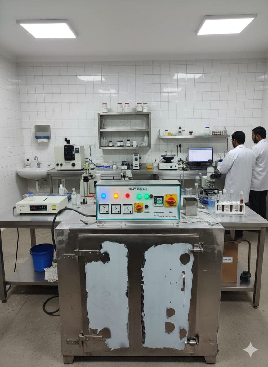 TRAY DRYER GMP MODEL